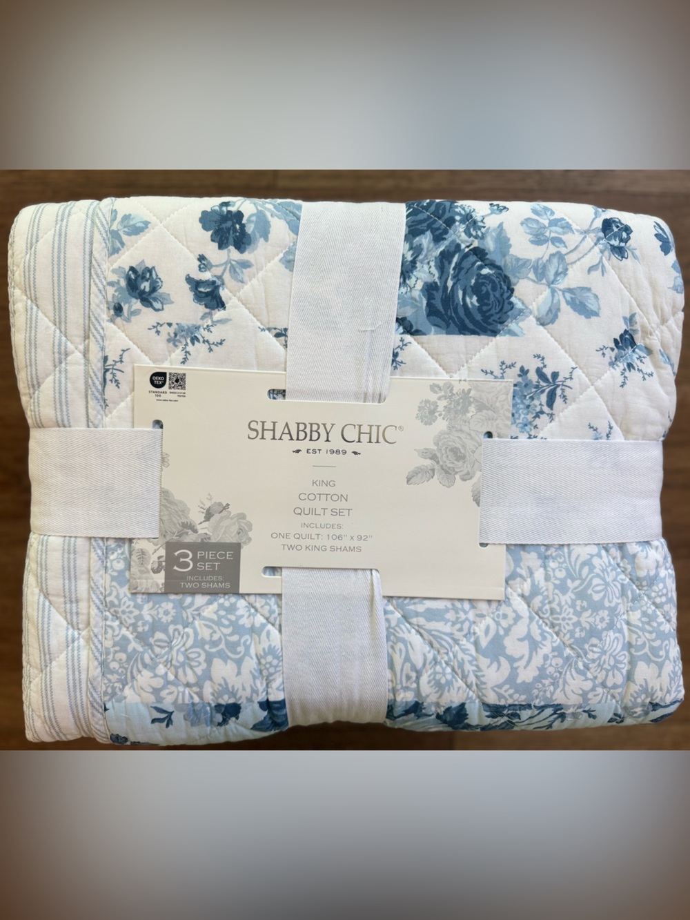 🎉LAST PIECE🎉Shabby Chic Cotton Quilt Set - Picture 3 of 11